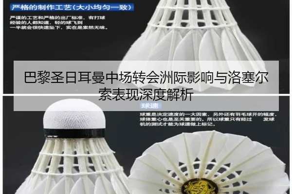 巴黎圣日耳曼中场转会洲际影响与洛塞尔索表现深度解析